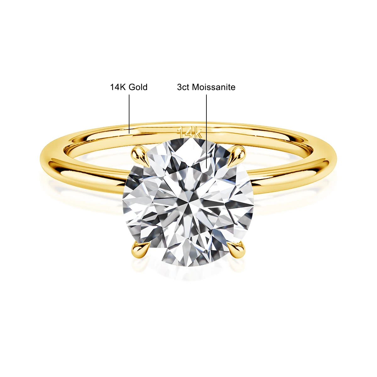 Moiss Round Gold