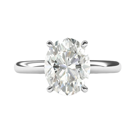 Moiss Oval Silver