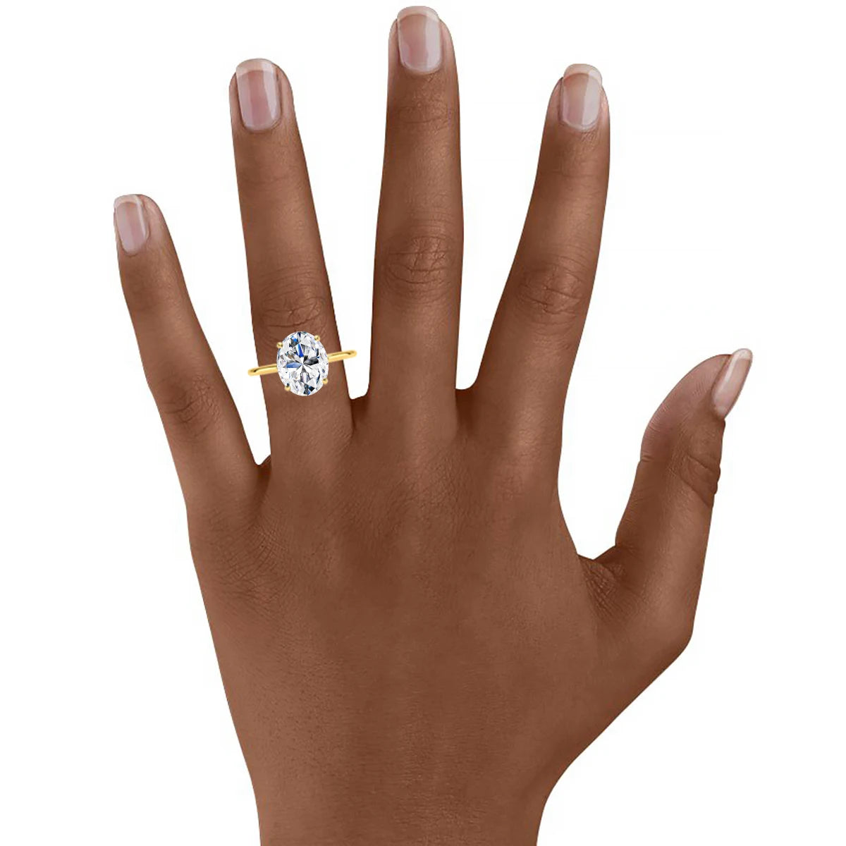 Moiss Oval Gold