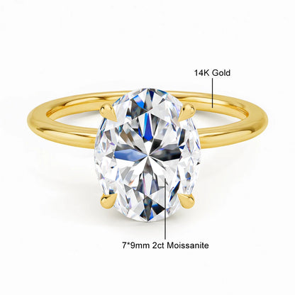 Moiss Oval Gold