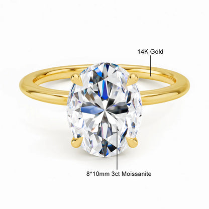 Moiss Oval Gold