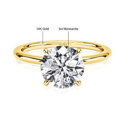Moiss Round Gold